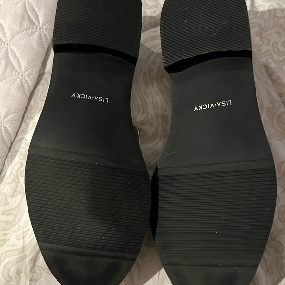 Only worn once silver loafers perfect for fall! - Picture 5 of 5